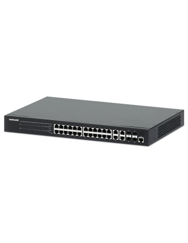 Switch 24p. Gigabit Ethernet PoE+ con...