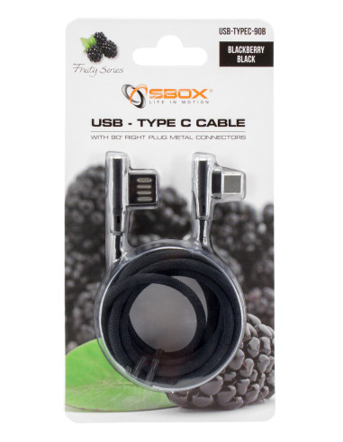 Cavo USB Angolato 90&deg USB A/USB-C...