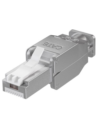 Plug RJ45 Cat.6 Schermato STP Tooless...