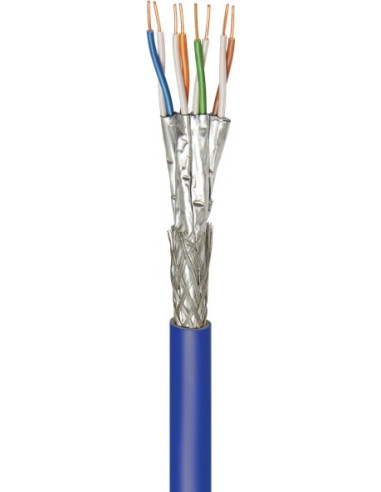 Bobina S/FTP Cavo Cat.7A+ Rame 500m...