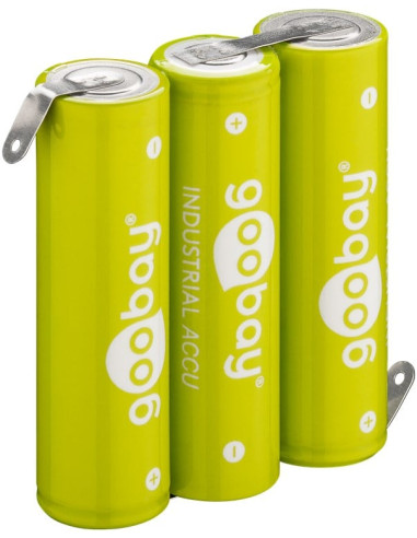 Batterie Ricaricabili NiMH 3xAA HR6...