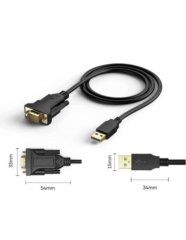 Convertitore Adattatore Techly da USB...