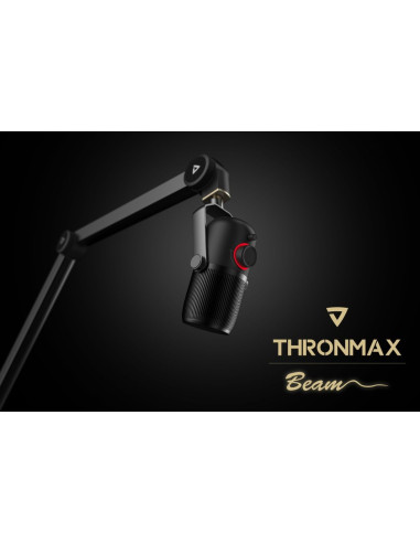 Supporto per Microfono Braccio USB Nero