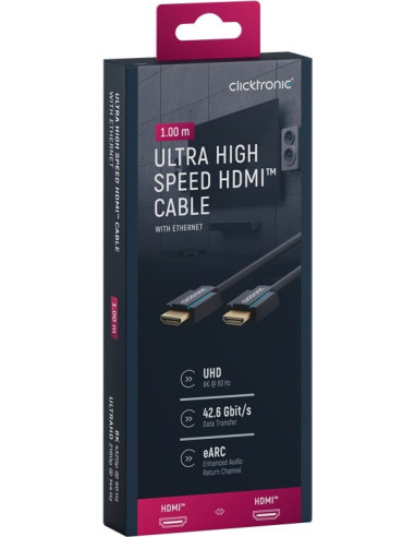 Cavo HDMI Ultra High Speed A/A M/M...