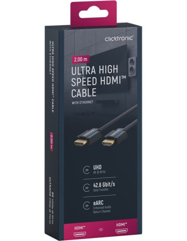 Cavo HDMI Ultra High Speed A/A M/M...