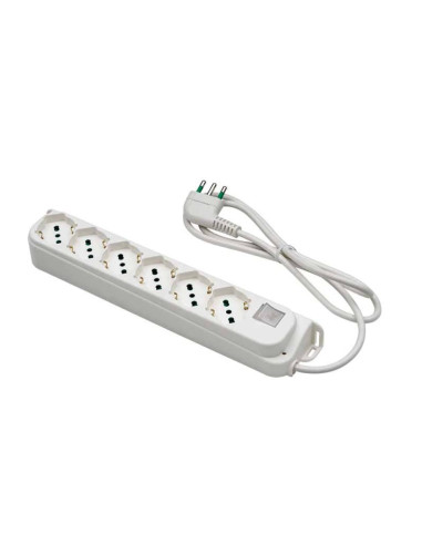 Multipresa 6 Posti Schuko con...