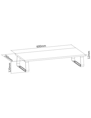 Stand Supporto di Rialzo per Monitor...