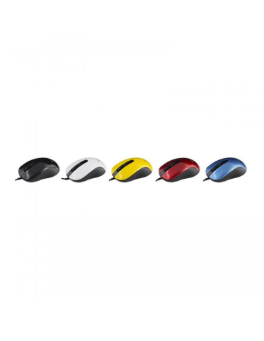 Mouse Ottico USB 1000 Dpi 3D Rosso,...