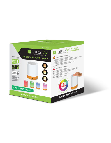 Lampada USB Smart Touch 5 Colori...