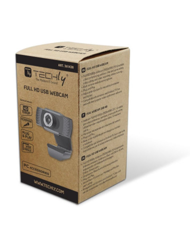 Webcam USB full HD 1080p con...