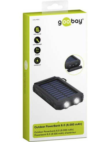 Powerbank Outdoor Energia Solare 8000...