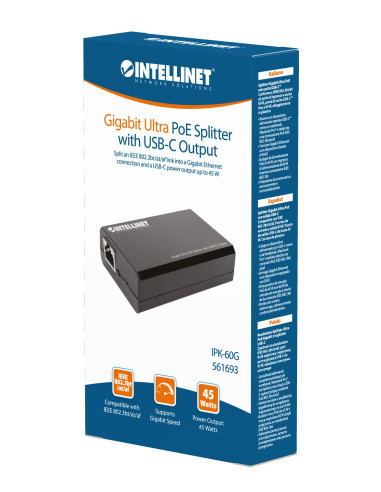 Splitter Gigabit Ultra PoE con uscita...