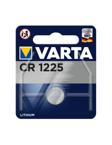Blister 1 Batteria 3V Litio CR 1225 6225