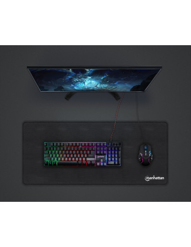 Tappetino Mouse Gaming XXL Standard Nero