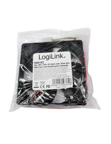Ventola PC 120x120x25 12V 1800RPM con...
