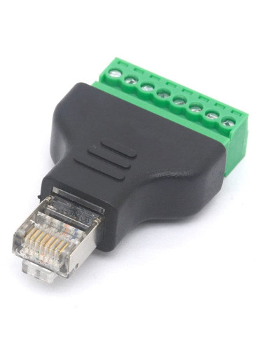 Adattatore Connettore RJ45 Maschio...