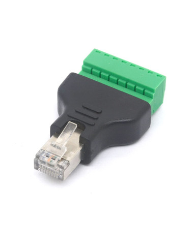 Adattatore Connettore RJ45 Maschio...