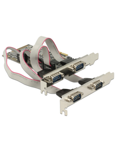 Scheda PCI Express 4 Porte Seriali...
