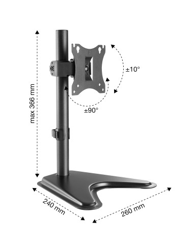 Stand da Scrivania per 1 Monitor LCD...