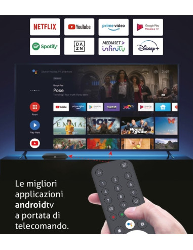 Decoder Smart AndroidTV BoxQ Google...