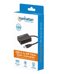 Convertitore USB-A a Fibra...