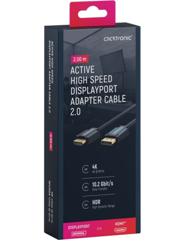 Cavo adattatore DisplayPort/HDMI 2m...