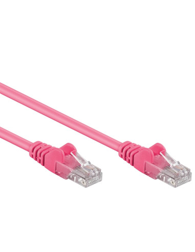 Cavo di rete Patch CCA Cat. 5e Rosa...