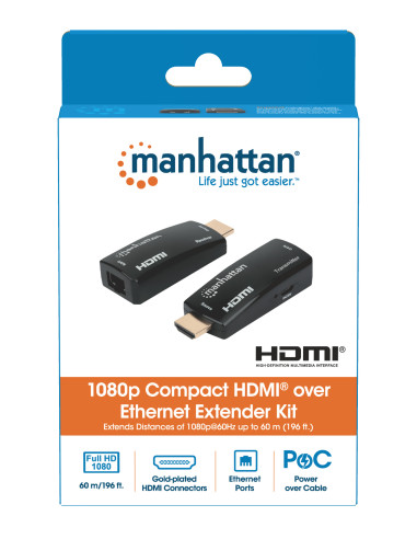 Extender HDMI Over Ethernet 1080p...