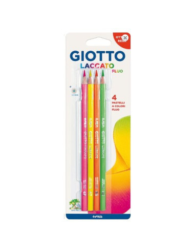 Giotto laccato 4 Matite colorate...