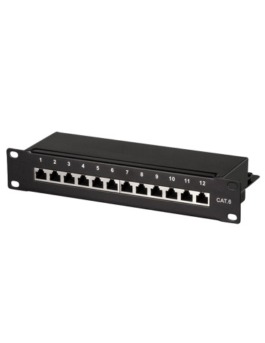 Pannello Patch 10'' STP 12 Posti RJ45...