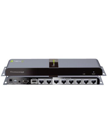 Extender Splitter HDMI 1x8 con IR su...