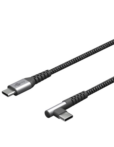 Cavo USB-C&trade Maschio Angolato a...