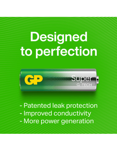 Confezione 4 Batterie Super Alcaline...