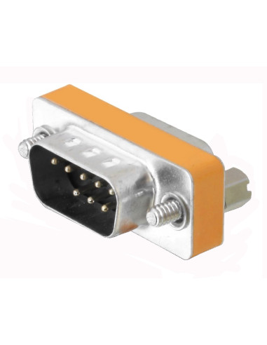 Gender Changer D-SUB 9 pin M/F Null...