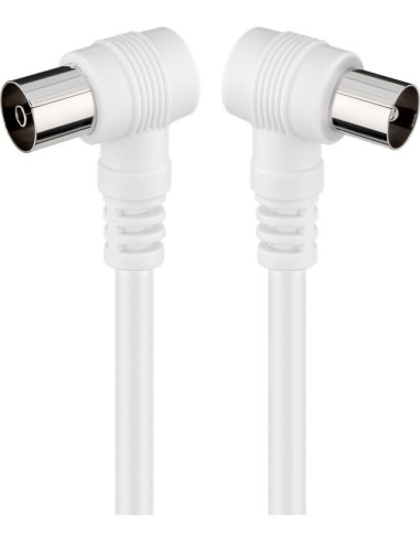 Cavo Antenna TV M/F 5 mt angolato 90&deg