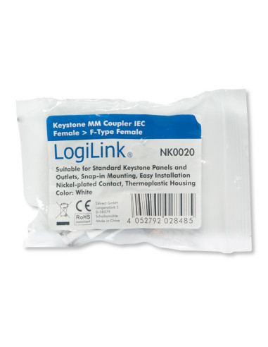 Adattatore Keystone IEC Femmina a F...