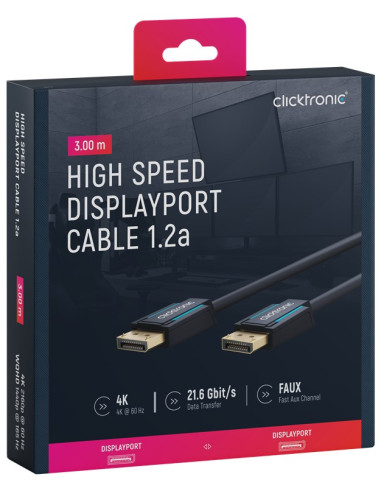 Cavo Audio/Video DisplayPort M/M 3...