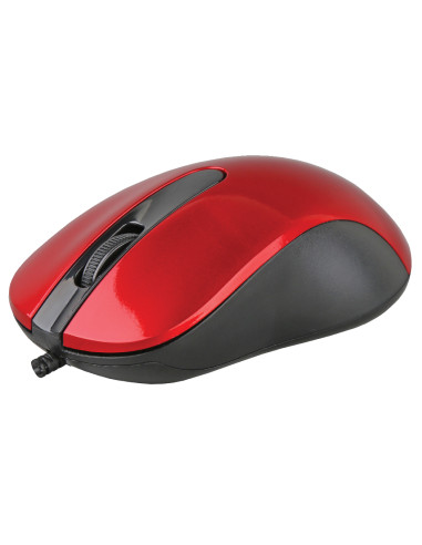 Mouse Ottico USB 1000 Dpi 3D Rosso,...