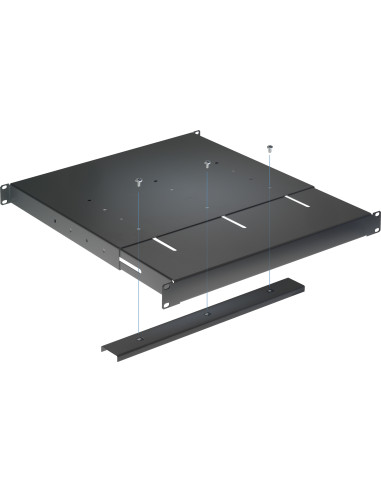 Mensola estensibile per Rack 19'' 1U...
