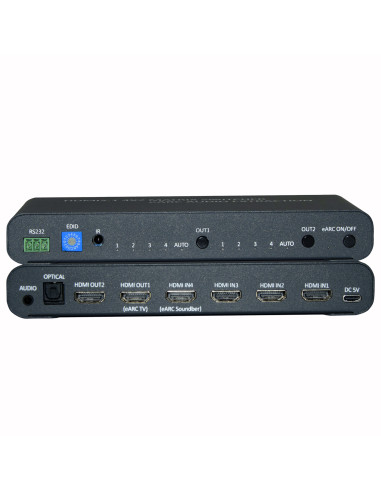 Switch Matrix HDMI 4x2 8K con...