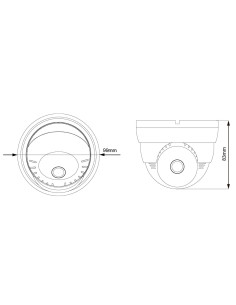 Telecamera CCTV Dome...