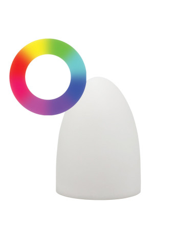 Lampada LED Multicolore di forma Ovale