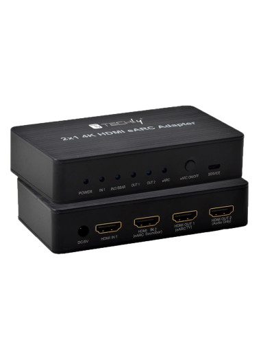 Switch HDMI 2.0 2x1 4K@60Hz con...