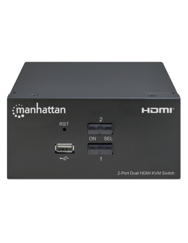 Switch KVM HDMI 2 porte Doppio monitor