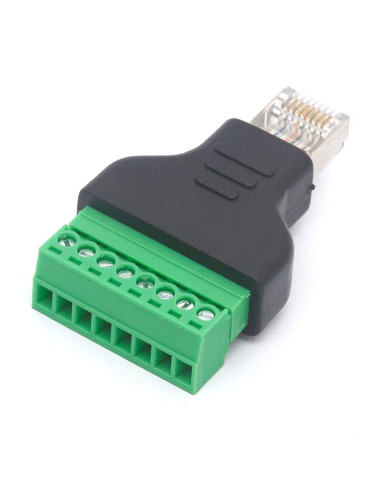 Adattatore Connettore RJ45 Maschio...