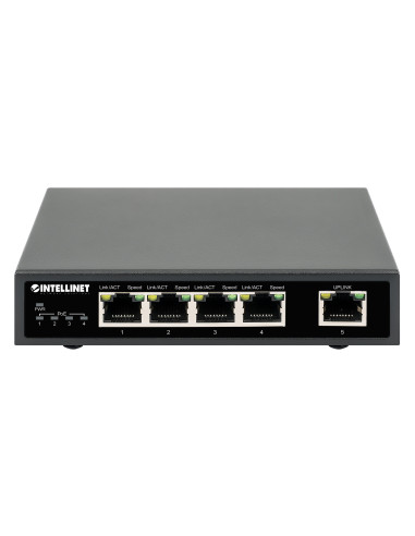 Ethernet Switch Gigabit PoE+ 5 porte