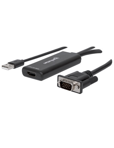 Convertitore da VGA e USB a HDMI