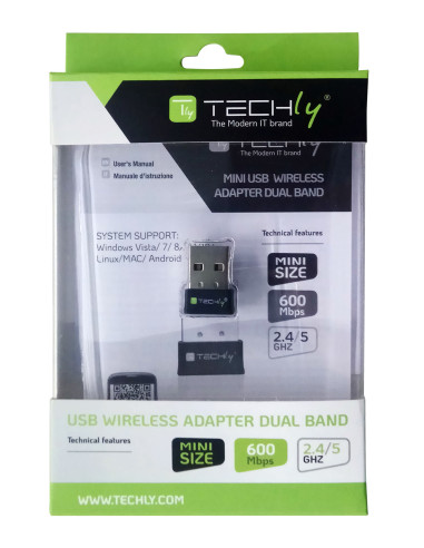 Mini Adattatore WiFi USB Dual Band...
