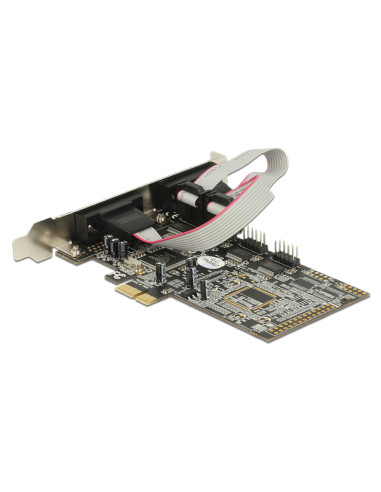 Scheda PCI Express 4 Porte Seriali...