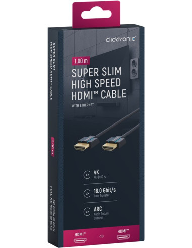 Cavo HDMI&trade 2.0 Super Sottile...